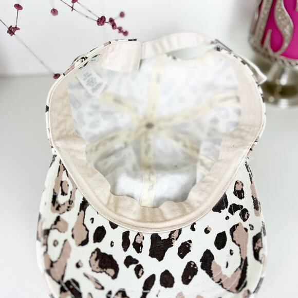 Aerie Leopard Camo Print Baseball Hat - Picture 9 of 11